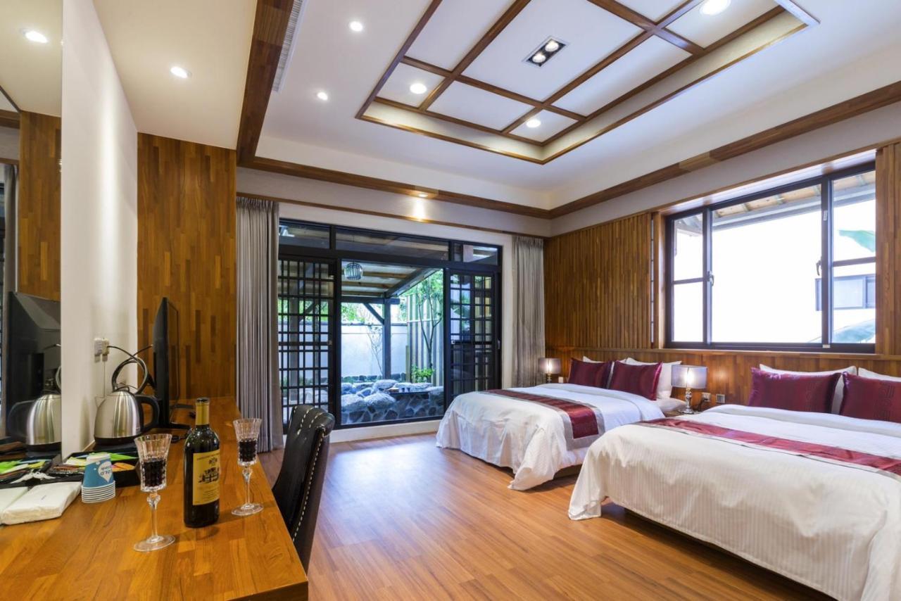 埔里夏都華蔓山林日式會館 Puli Huaman Villa Bagian luar foto